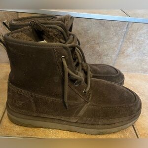 Men's UGG Neumel High Moc Size 12 Charcoal